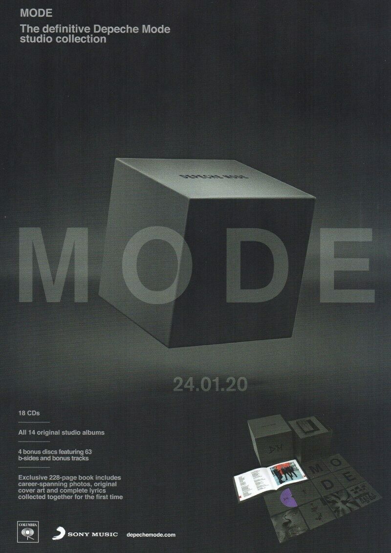 Depeche Mode Box Set Mode 2020