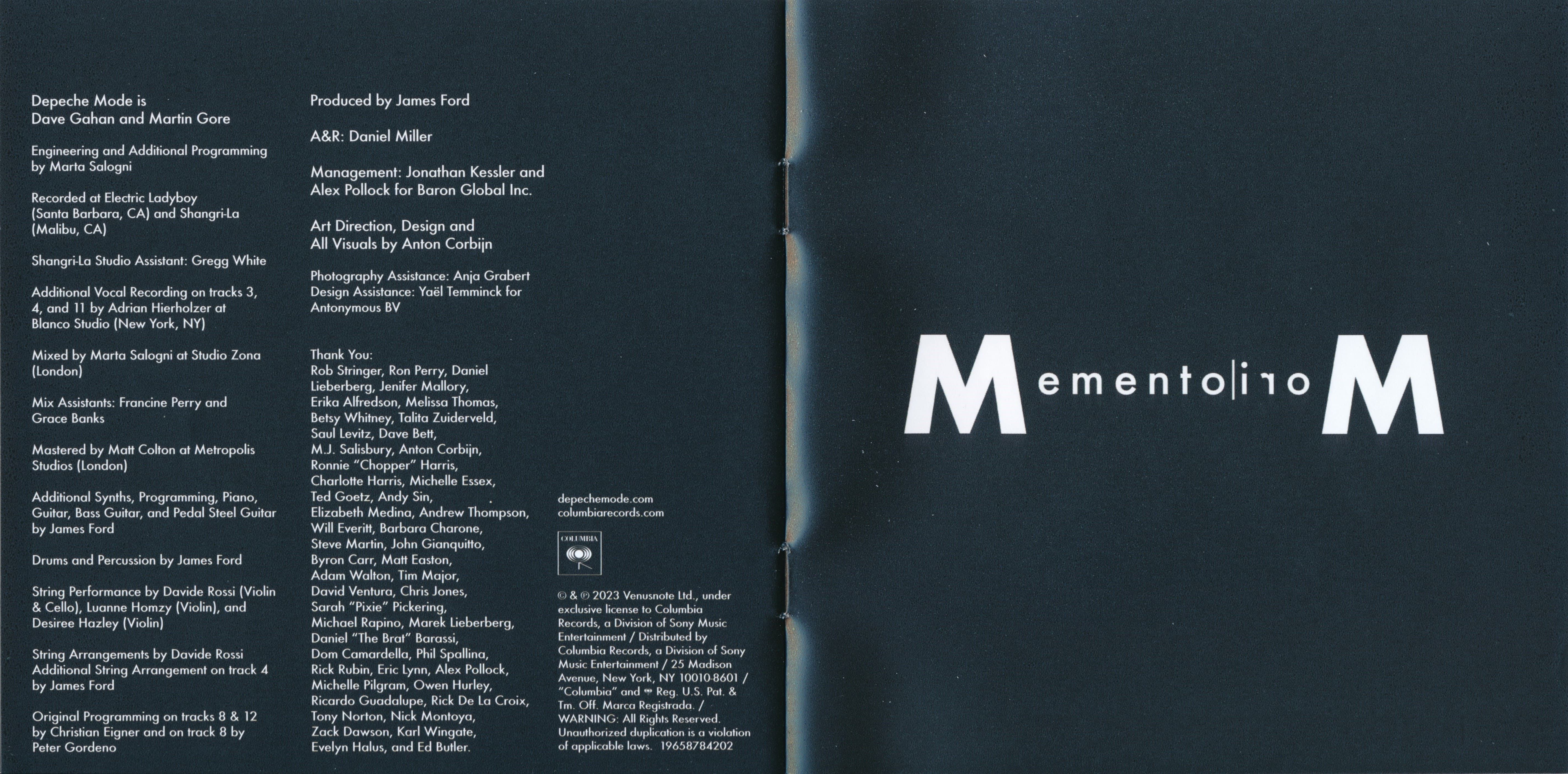 Memento Mori - Depeche Mode - Magnet