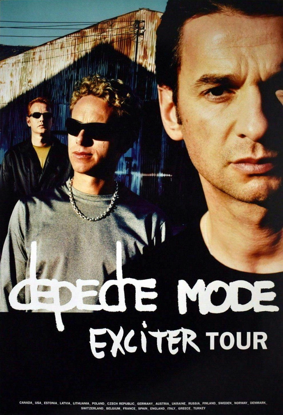 depeche mode exciter tour paris